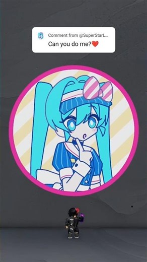 Time to Draw Your PFP on Roblox #shorts #roblox #art