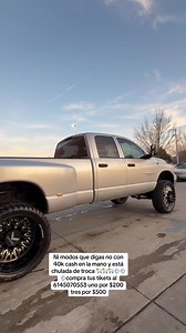 80K views · 770 reactions | Quien se la lleva con 40 k cash en la mano pura troca de macho alfa  manual 4x4 de varilla un tiket por $200 oh 3x$500 al 6145070553 | Rifas de trocas mamalonas | Facebook