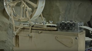 Paper Tape Drive For A Live Performance Music Box