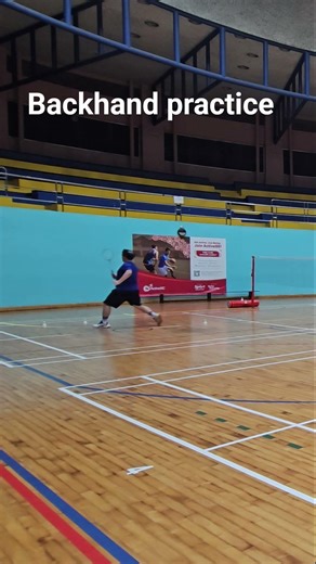Backhand practice