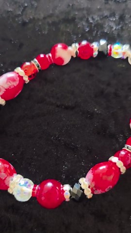 Asian Inspired Red, Black and Crystal Phone Wristlet. - Etsy