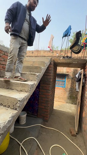 सीढ़ी कि ढलाई कैसे करें?🤔 #stairs #concrete #casting #pankajvlog #house #construction #tips #fbreelsfypシ゚ | Pankaj Kumar