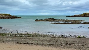 Cemaes Bay on the Island of Anglesey in North Wales Stock Footage - Video of cemaes, shore: 403617466