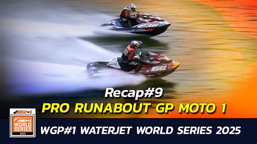 Recap#9 PRO RUNABOUT GP MOTO 1 . WGP#1 WATERJET WORLD SERIES 2025 . From Belgium to the world! The Official Highlight Program of the Grand Prix will be broadcast in 80 countries. . Stay tuned for the full program!! . #JetSki #WGP1 #worldseries #belgium #sport | Jet Ski World Series