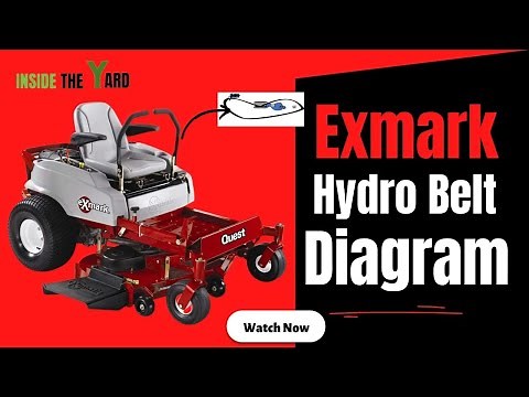 Exmark Hydro Belt Diagram with Expert's Suggestion!