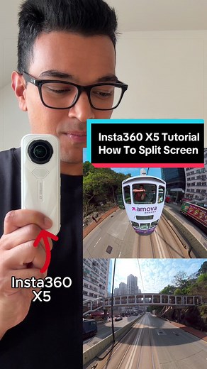 Insta360 X5: How to Film & Edit Split Screen Videos