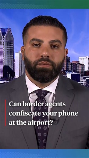 Amir Makled, a lawyer who represents a pro-Palestinian student protester, was detained Sunday at the Detroit Metro Airport on his way back from a family vacation. He tells Democracy Now! how to navigate border agents in the current political climate. Tap the link in @democracynow's bio for more of our coverage. | Democracy Now!