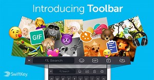 SwiftKey updated with new 'Toolbar' for quick access to GIFs, emoji and clipboard text | AppleInsider
