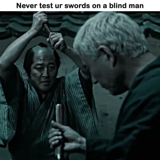 "Never test your swords on a blind man" - Zatoichi | SEM CONTROLE - nightfxrce #zatoichi #shorts