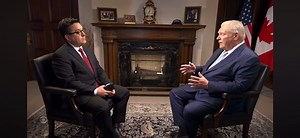 During his interview with CBS's Ed O'Keefe, Doug Ford was asked what he would tell Donald Trump if the president called. | Brian Lilley