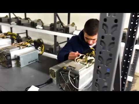Crypto Mining Farm Tour | 1,055 ASIC Miners (Cloud & Hosted Mining)
