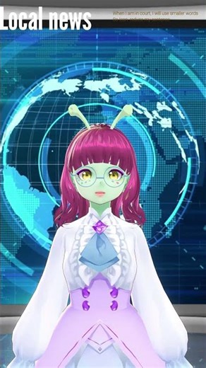 funny space alien Vtuber Raiko Star tells the local news 116
