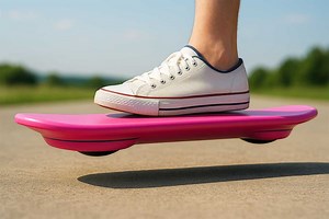 Overboard : un Français dévoile un skateboard volant au concours d'invention James Dyson Award