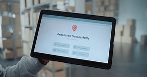 Postal Warehouse Worker Monitors Package Information Stock Footage Video (100% Royalty-free) 3694209155 | Shutterstock