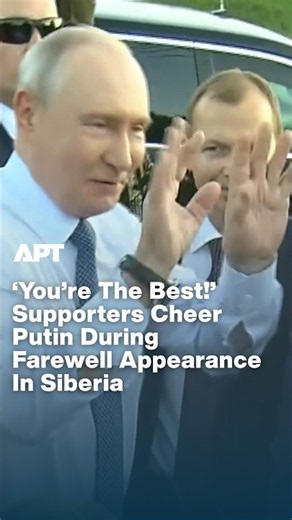 ‘You’re The Best!’ Crowds Cheer Putin In Siberia As Supporters Capture Viral Moments On Phones | APT