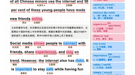 2025年春新人教八上课文朗读精读学习笔记U8 Reading Plus