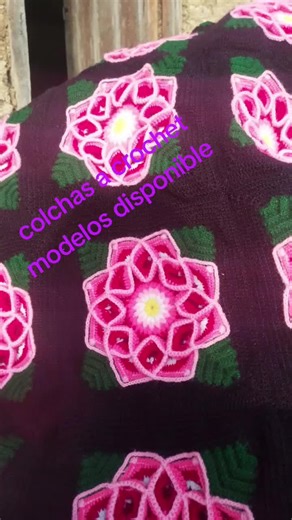 "yudy" colchas a crochet on TikTok