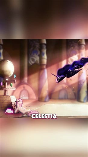 Princess Celestia Raises the Sun Alone in My Little Pony