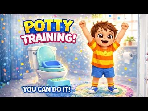 Potty Training Song for Kids | Fun Potty Time Routine for Toddlers 🚽✨