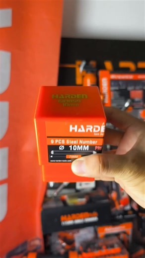 Gumawa ng maayos at permanenteng number marking sa metal gamit ang Harden Steel Number Punch Set – 9pcs. Gawa sa CR-V steel, pang-workshop at pang-DIY, ideal para sa chassis number, serial marking at tools identification. Matibay, malinaw ang marka, at sulit sa presyo! 🛠️💪 #HardenTools #SteelNumberPunch #ChassisNumber #MetalMarking #HeavyDuty #CRVSteel #WorkshopTools #DIYPH #ToolsPH#fypシ゚viralシfypシ゚ | Harden Tools PH