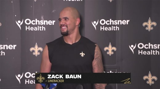 Zack Baun talks opportunity, comfort in scheme | Saints Training Camp 2023