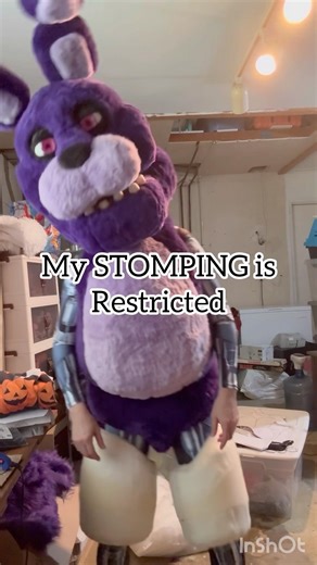 I Built a #Bonnie Suit from Scratch 👀 #FNaF #FiveNightsAtFreddys #FNaFSuit #FNaFCosplay #fnafbonnie