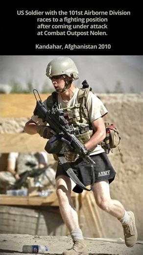 US Airborne Division Under Fire - Afghanistan 2010 #army #usarmy #afghanistan #war #shorts