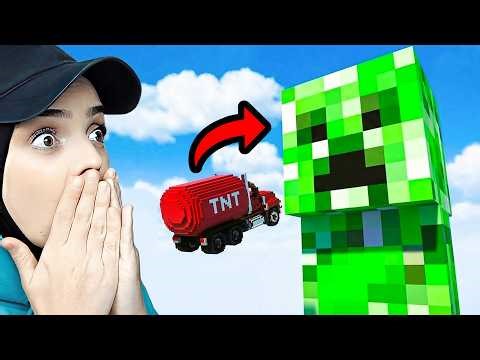 CREEPER VS TNT TANKER! 😱💥