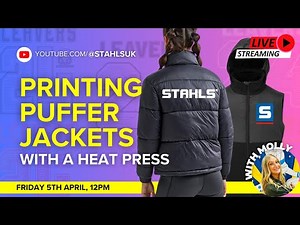 How to successfully print puffer jackets & gilets with a heat press