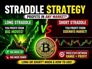 Straddle Strategy Explained: Make Money When Bitcoin Moves OR Stays Flat
