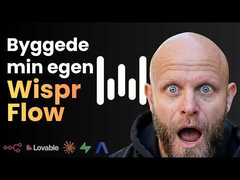 🎙️ Jeg byggede min egen Wispr-klon på 2 timer