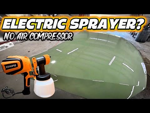 Can You Paint a Car Hood With an Electric Sprayer? (I Tried It!)