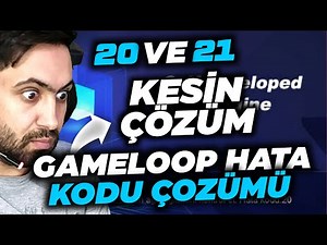 GAMELOOP HATA KODU 20 VE 21 KESİN ÇÖZÜM !! How to fix Gameloop http download error 21