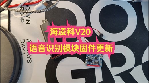 海凌科V20语音识别模块的程序下载演示(V2026最新视频)