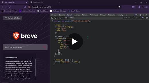 🚀 Built a Real-Time Collaborative Editor (Google Docs–Style) I wanted to understand what actually happens when multiple users interact with the same system at the same time. So I built a real-time… | AK Suman