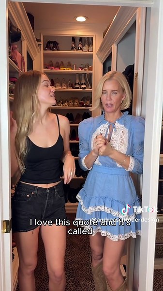 you all hated this necklace…. What about with this outfit? #motherdaughter #styling #coachella @Faith Schroder