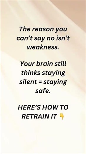 Your brain learnt this a long time ago