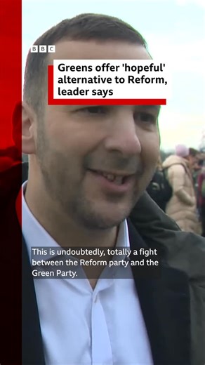BBC Manchester on Instagram: "Green leader Zack Polanski says the party offers “a hopeful alternative and a hopeful difference” to Reform UK at the Gorton and Denton by-election. Tap the link in @BBCManchester’s bio to read the full list of candidates for the contest."