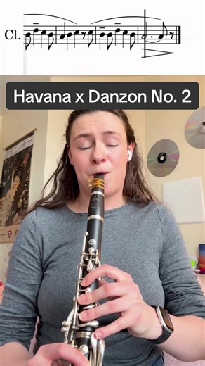Havana x Danzon No. 2 #havana #camilacabello #danzonno2 #danzon #clarinet
