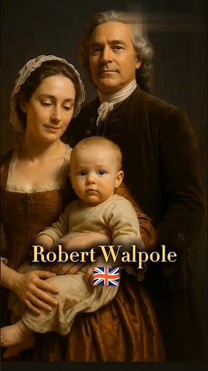 Evolution of Robert Walpole 🇬🇧 | The First Prime Minister | #HistoryShorts