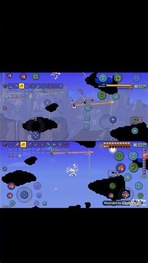 Terraria Pvp: No Hit/Enemy POV ☠️ #terraria #terrariagameplay #terrariamobile #gaming