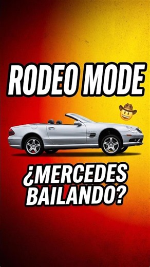¿Un Mercedes Bailando? 😱 El Rodeo Mode del SL550