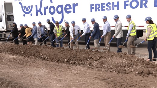 South Charleston breaks ground on new Kroger Marketplace