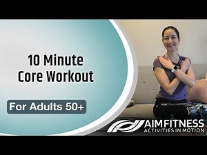 10 Minute Core Workout | Stomach Toning Exercises for Older Adults