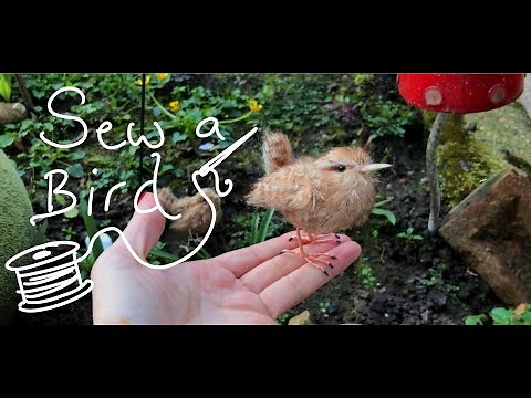 How to Sew A Little Bird - Sewing Project