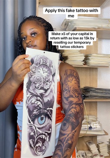 Ink_craze (@wholesaletattoosticker) - #faketattoo #temporarytattoo #tattoostickervendorinlagos | Fake Tattoo Sticker