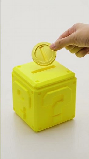 Mario-Inspired 3D Print: Question Block Storage Box 🎮✨