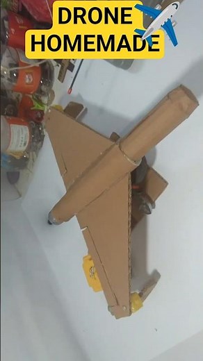 How I Made an Iranian Shaheed Drone Using Cardboard | WiFi Controlled DIY #drone #cardboard #diy