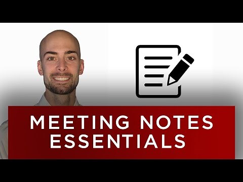 How to Write Good Meeting Notes: Business Meeting Tips for Business Professionals