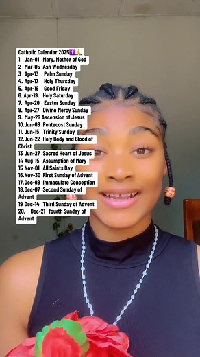 Catholic Calendar 2025: Key Dates and Celebrations